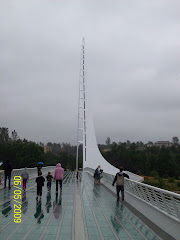 the Sundial Bridge