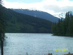 Camping on Lake Meziadan, BC