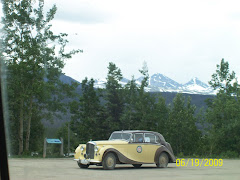 Another Rolls Royce in car rally