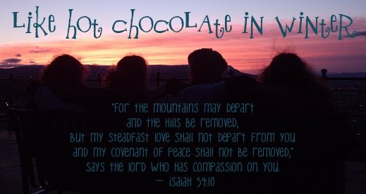 Like Hot Chocolate In Winter