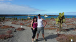 Erica and Ryan in the Galapagos