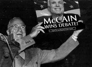 McCain Wins Debate with Truman