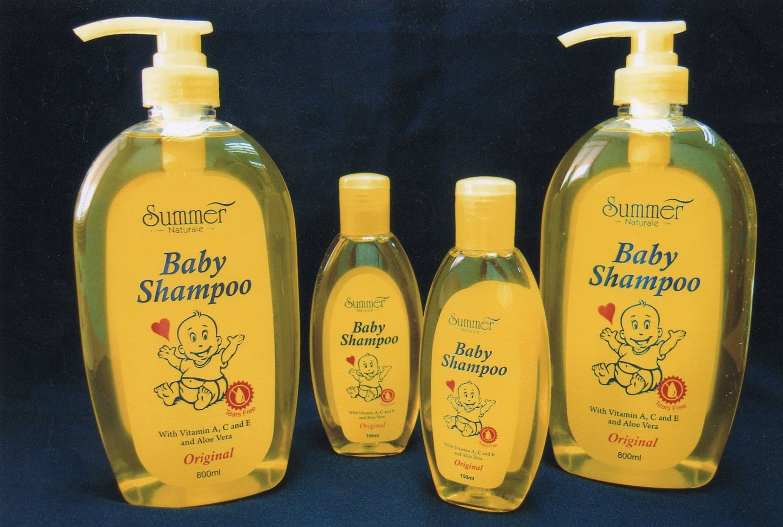 Summer Naturale Cosmetic Product Summer Naturale Baby Hair Shampoo