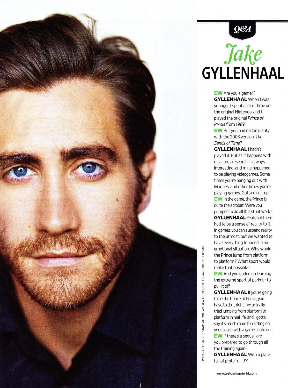 Jake Gyllenhaal Abs.