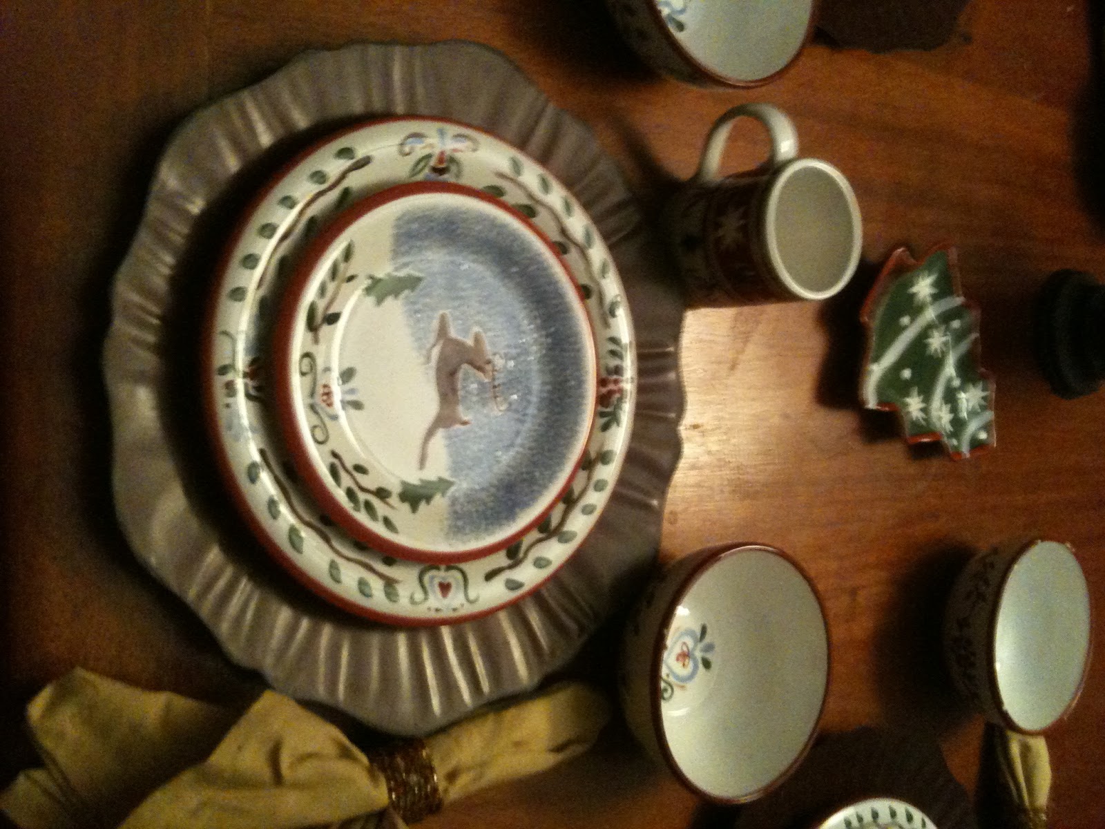 Life as a Survivor Christmas is in the air and on the table!