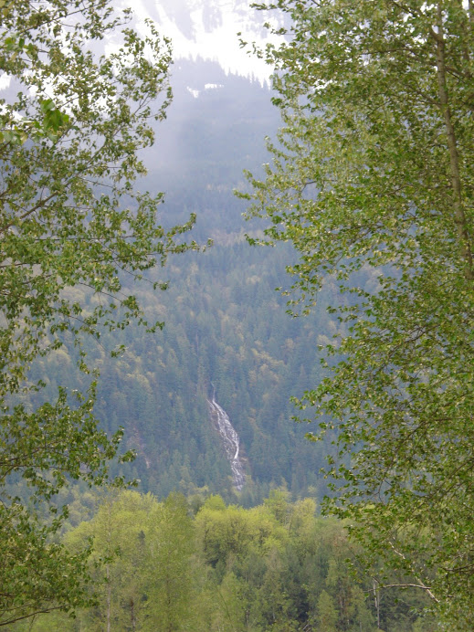 We could see Bridal Falls from our hike