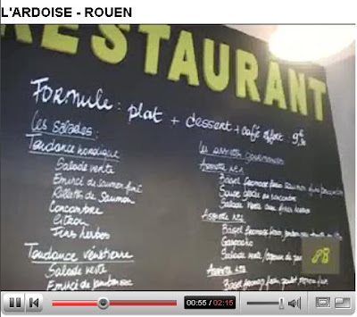 Menus Ardoises - ParisBreakfasts