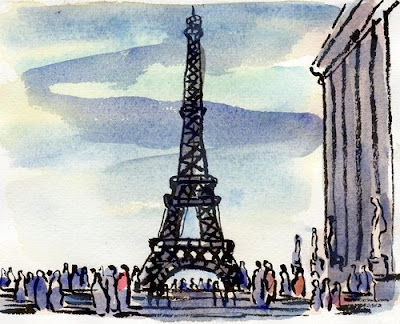 Artist Eiffel Tower