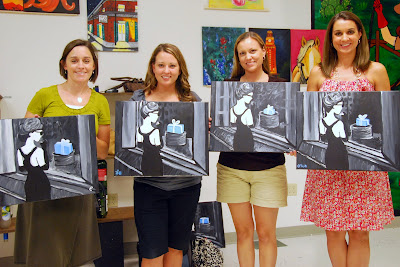 Soak it all in: painting with a twist