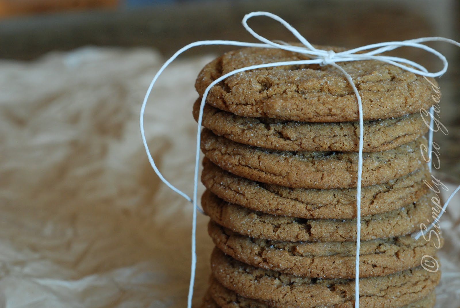 Simply So Good Soft Ginger Cookies