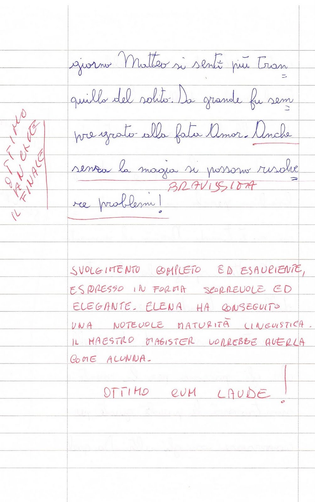 Schema di valutazione quadrimestrale scuola primaria