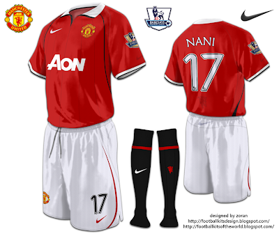  مجموعة  اطقم مانشستر يونايتد للموسم الجديد 2010-2011 Manchester+United+home