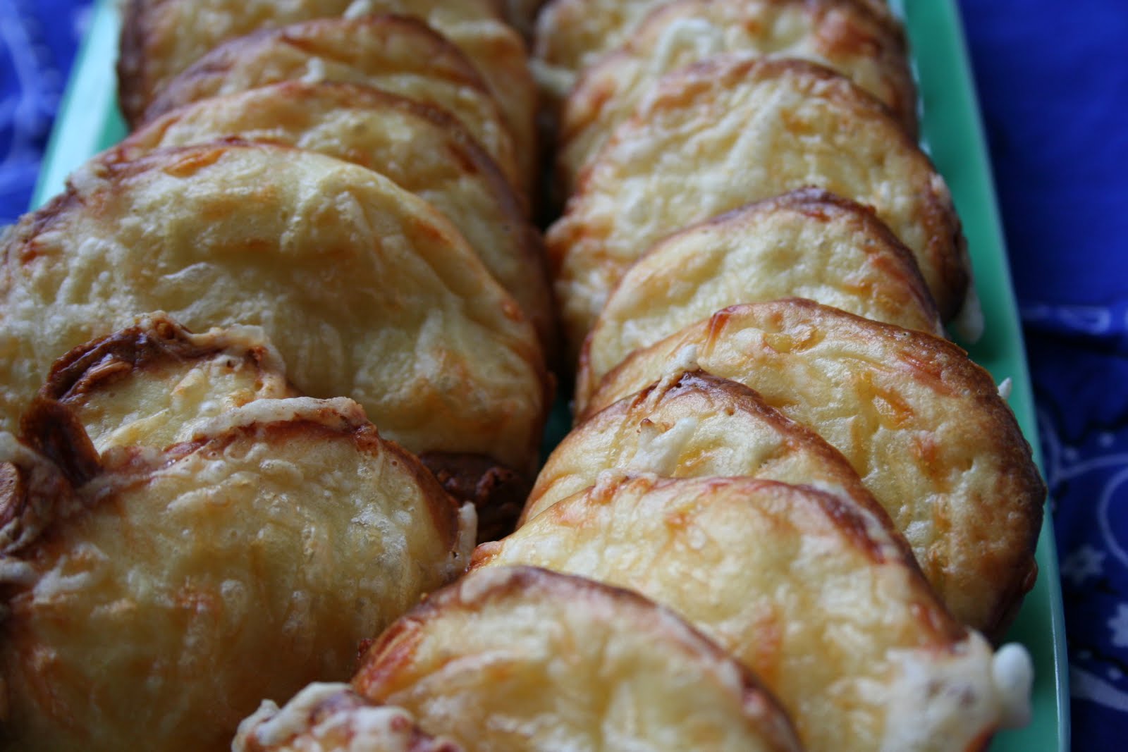 Cheers to Happy Swiss Cheese Crackers