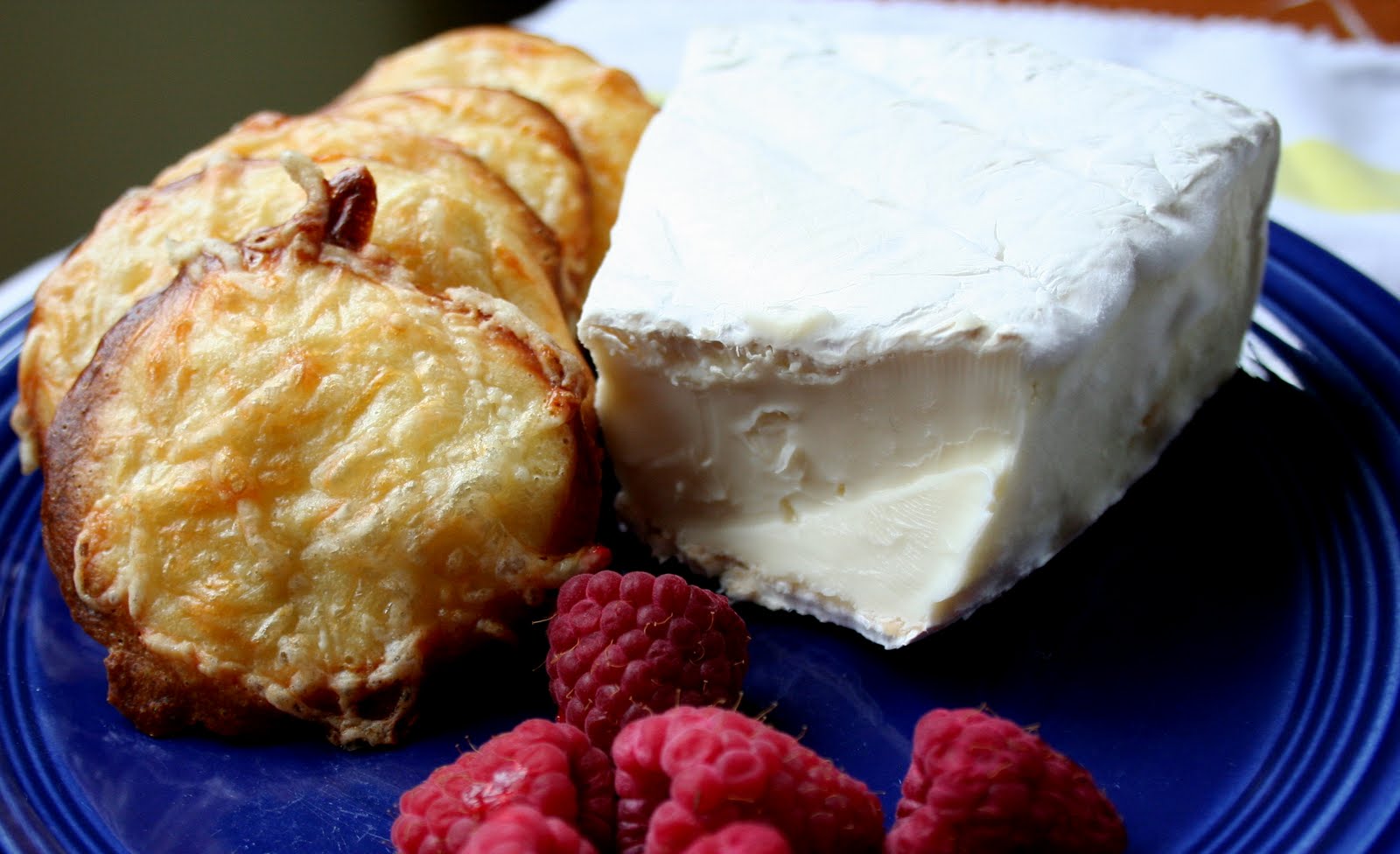 Cheers to Happy Swiss Cheese Crackers