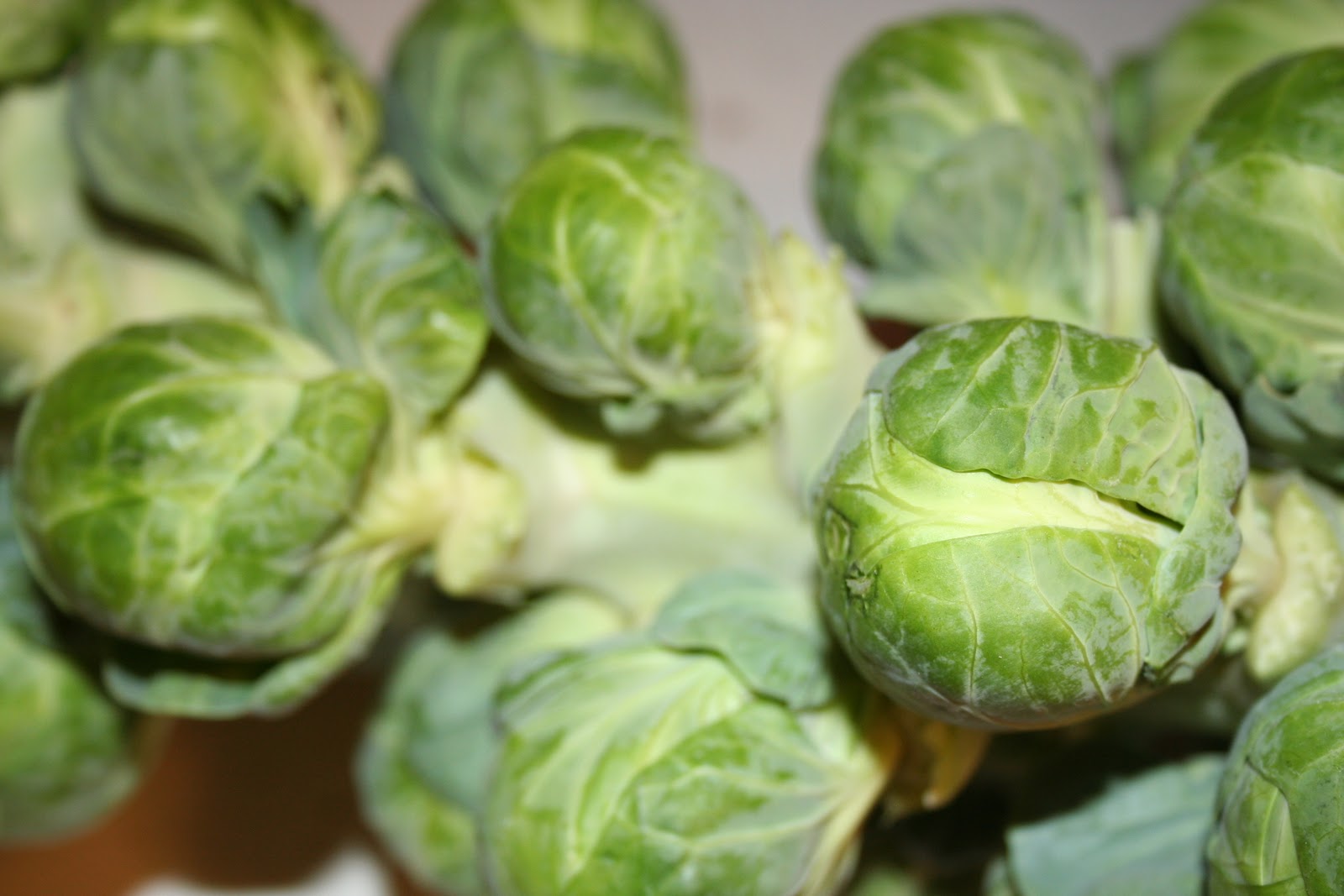 Cheers to Happy Brussels Sprouts...