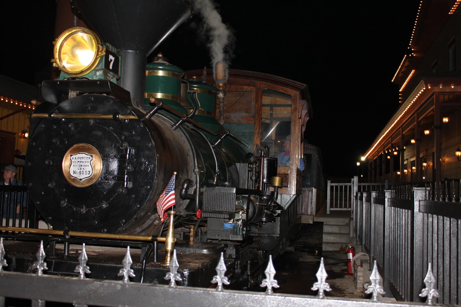 McCash Family blog The Christmas Train in Oklahoma