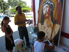 Reproduzindo a obra " Cabeça Coroada" de Guido Reni