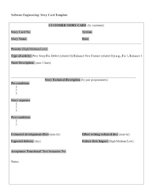 agile story card template story card template agile