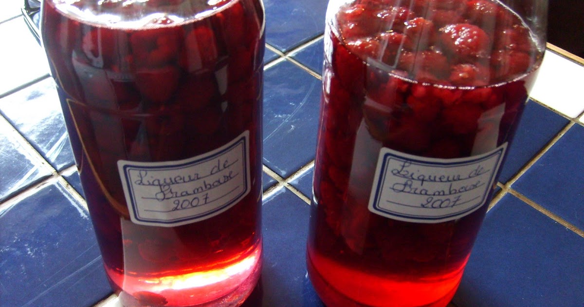 Le Chaudron Magique.: Liqueur de framboise