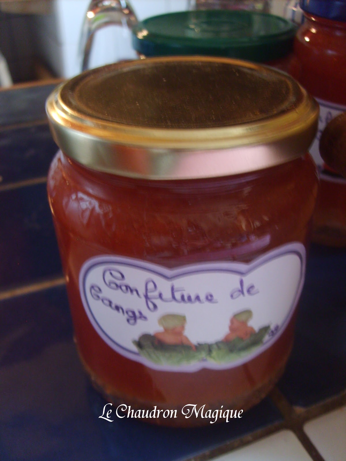 Le Chaudron Magique. Confiture de coings.
