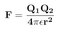 F=Q1Q2/4πεrr