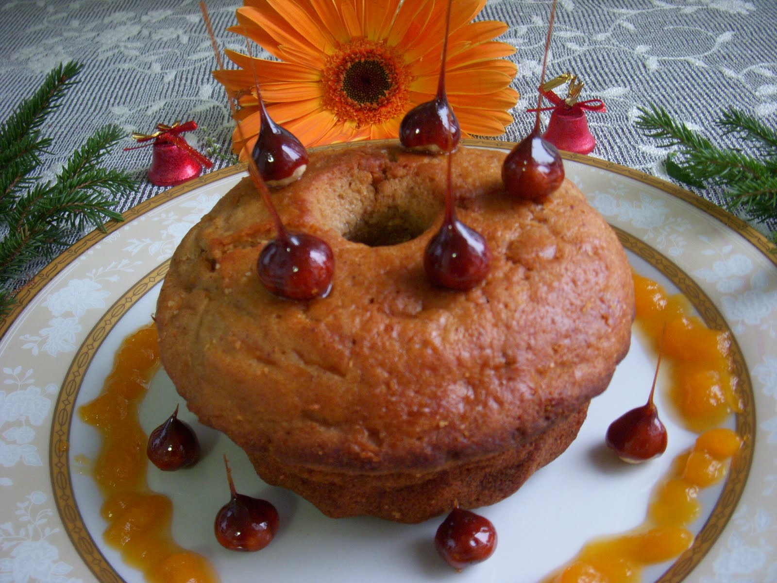 Bir Dut Masalı BALKABAKLI SOSLU HAVUÇLU KEK ( nUnU mArKa)