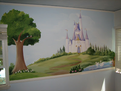 Princess Castle Painting