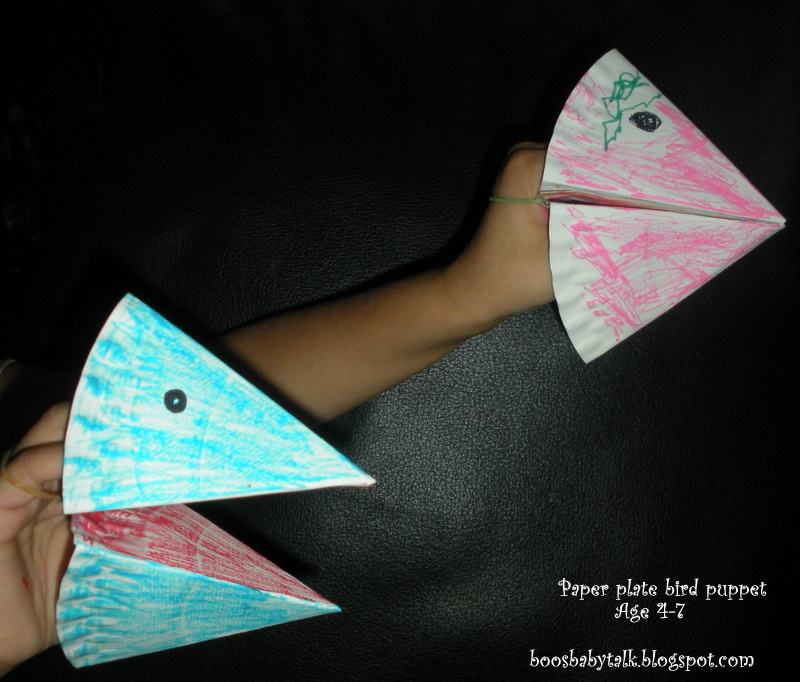 Paper plate puppet Artsy Craftsy Mom