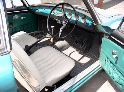 Seats & carpet were restored by Jose Rodriguez in Vista, CA