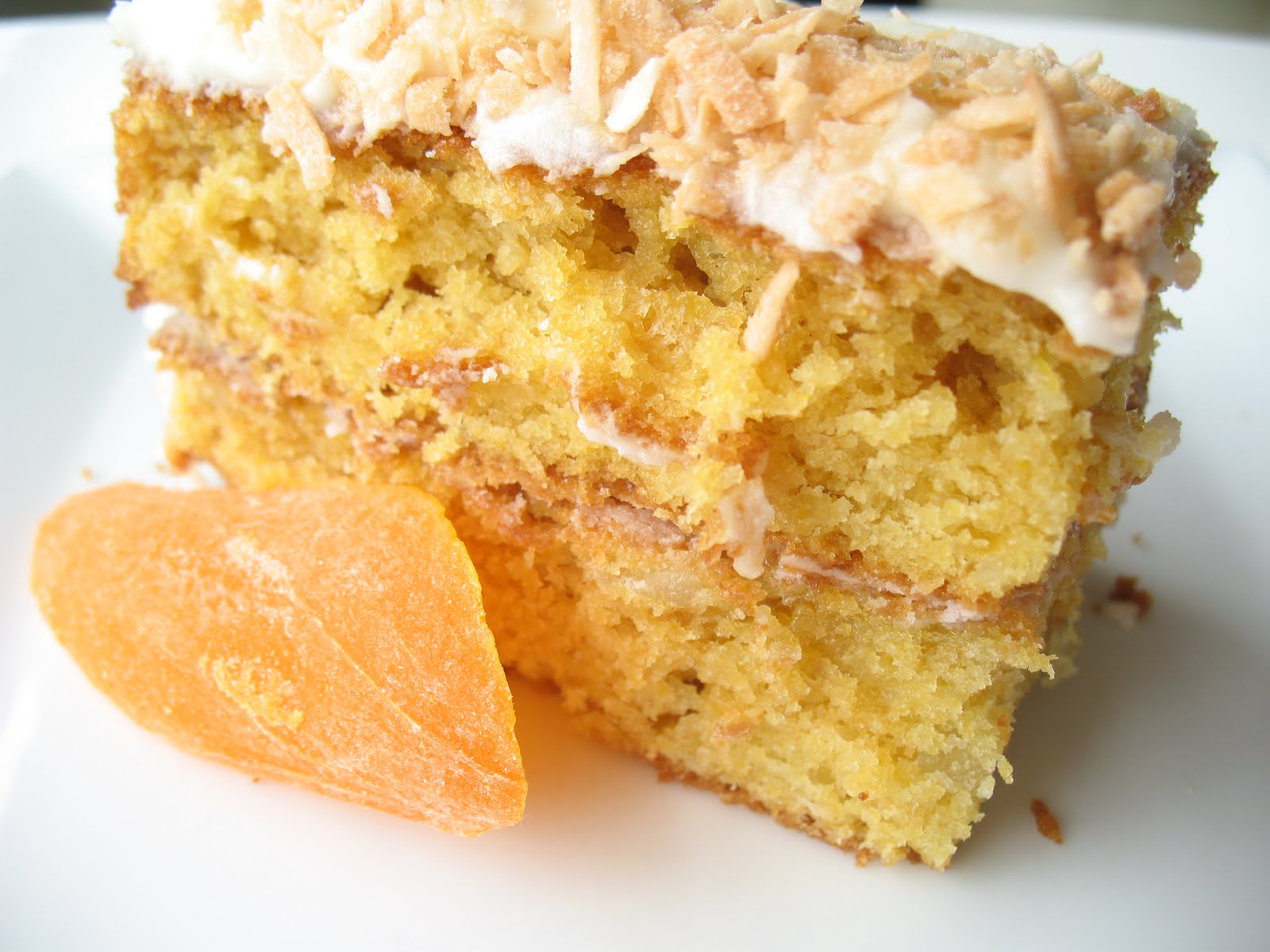 Anna's Table Mango Cake with Creamy Frosting