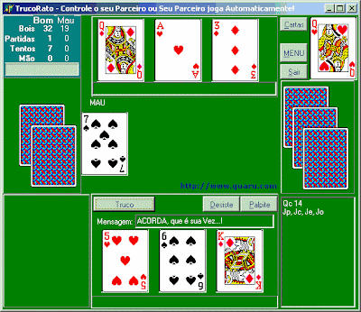 Jogo de Truco PC Jogo de Truco PC