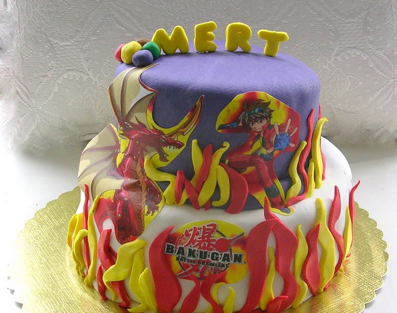 KURABİYE ADAM PASTA TASARIM ATÖLYESİ BAKUGAN PASTA