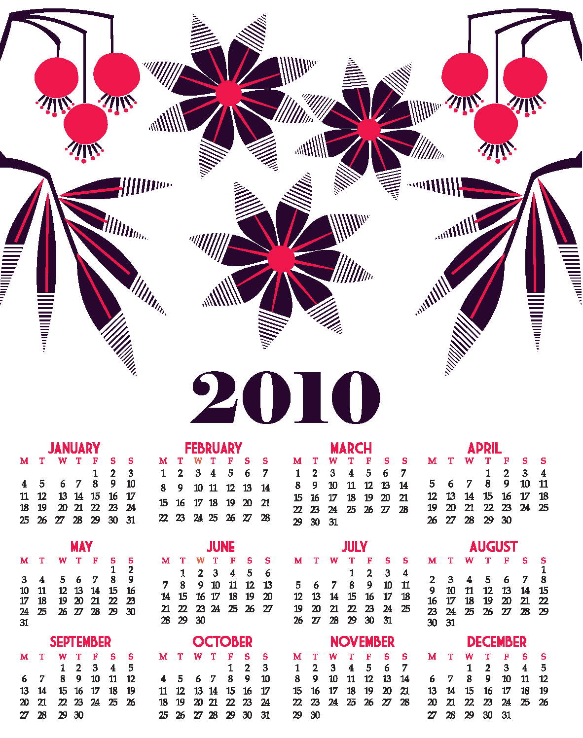 Calendar 2010