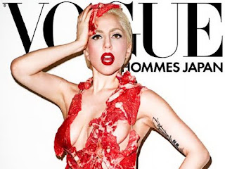 Gaun Daging Lady Gaga