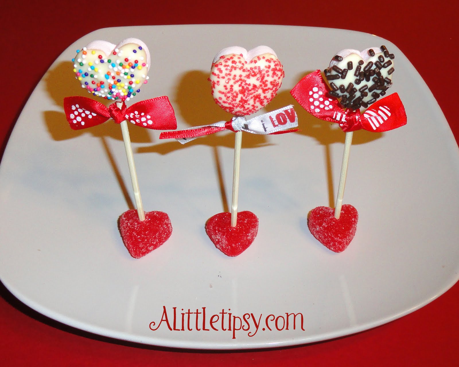 Marshmallow Pops A Little Tipsy