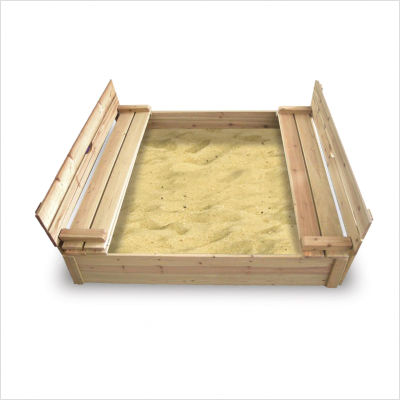 This is one I want the Cedar Sandbox with Two Bench Seats