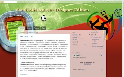 Football Blogger Templates