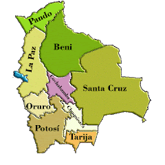 Bolivian Map