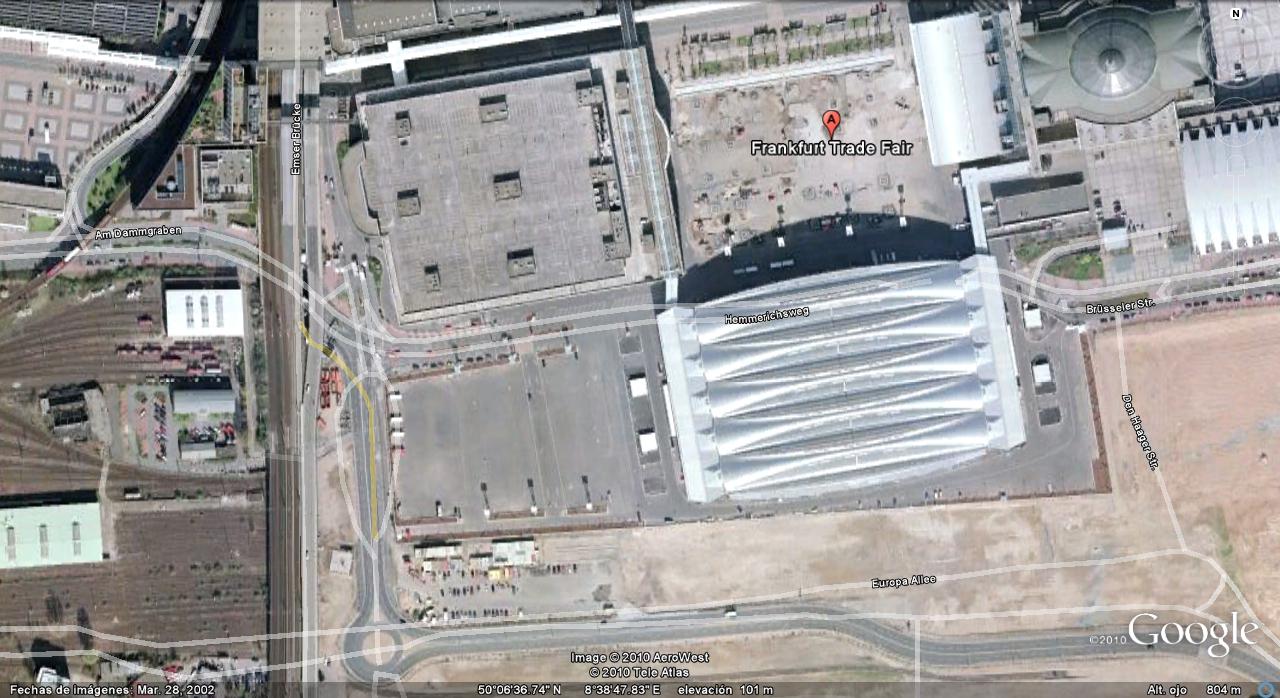 Arquitectura VIS Frankfurt Trade Fair Hall