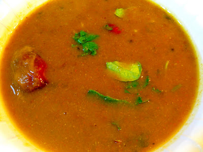 Masoor Dal Rasam is ready