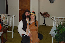 Rick the pirate and Kami pocahontas