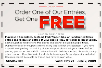 or TGI Fridays at good ole