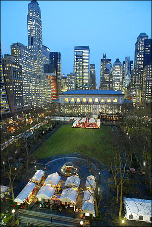 Bryant Park Plan
