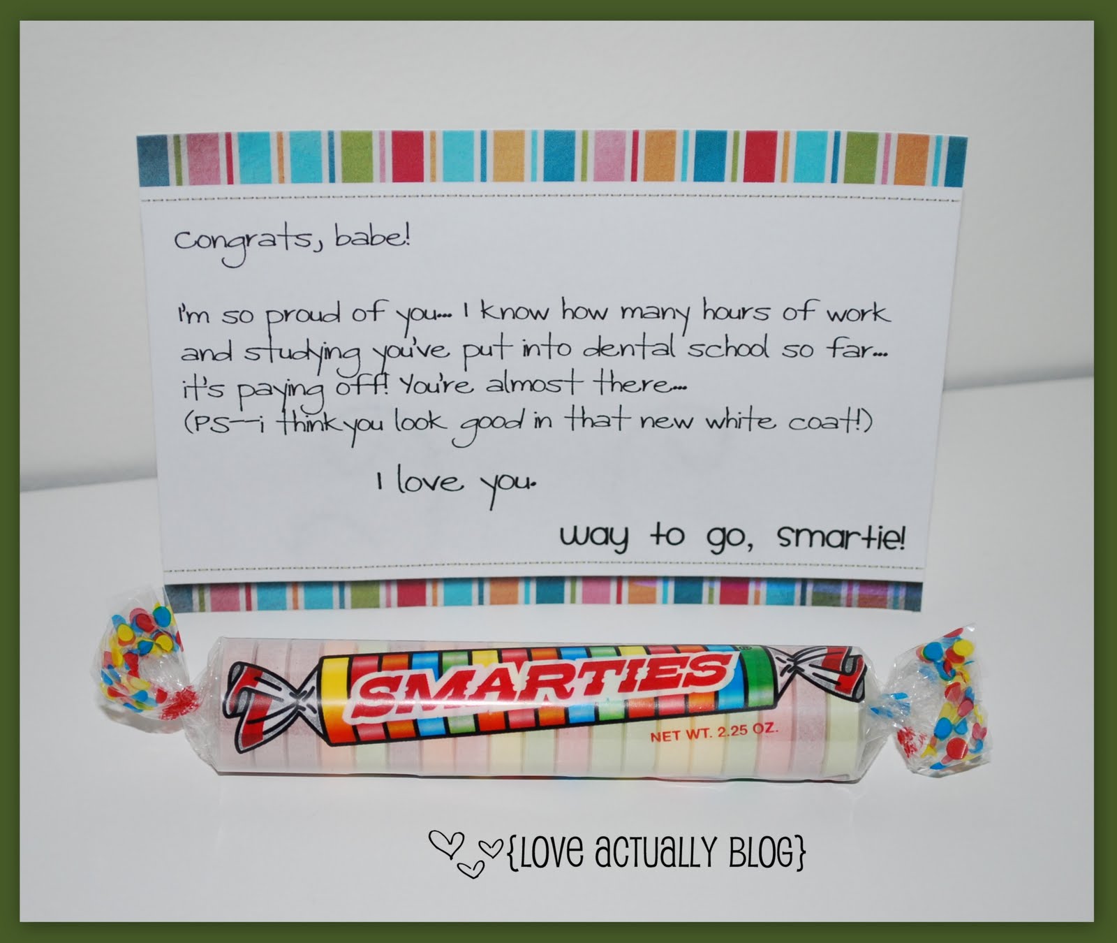 Love, Actually: Jumbo Smarties! Love, Actually: Jumbo Smarties!