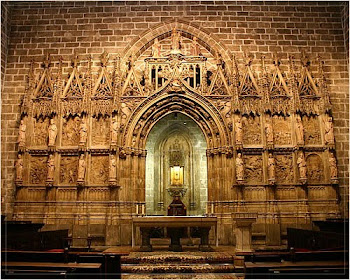 Capilla del Santo Caliz (Holy Grail Chappel) in Valencia (Spain)