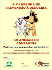 1ª Campanha de Prevenção à Cegueira em Animais de Companhia