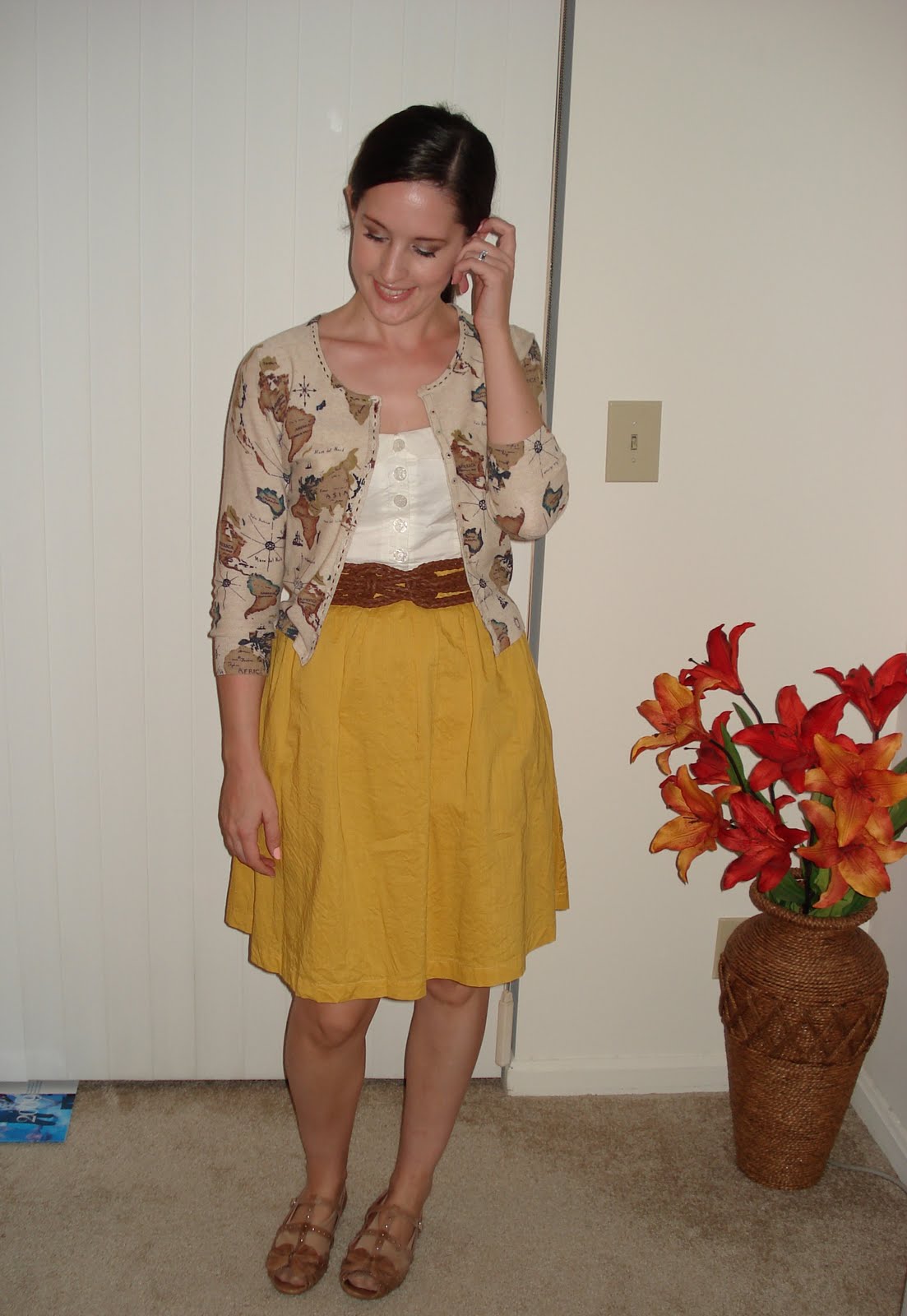 Cardigan And Belt