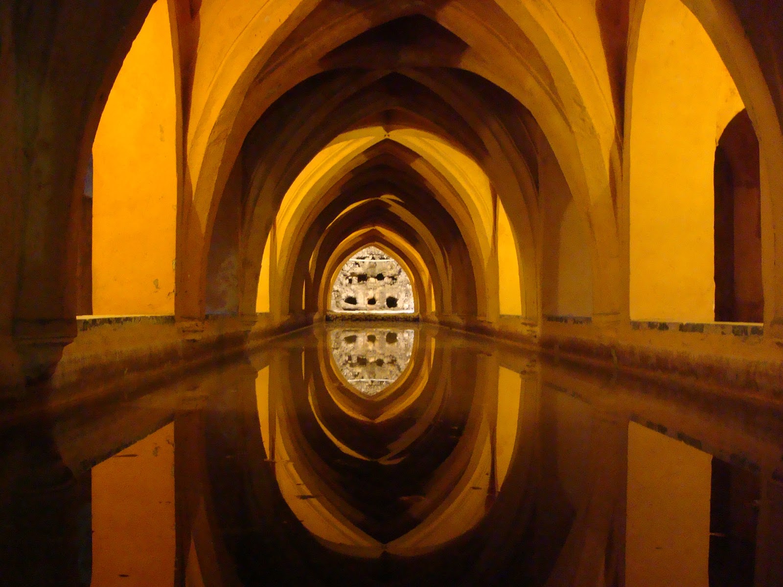 inside alcazar castle