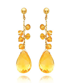 citrine-earrings