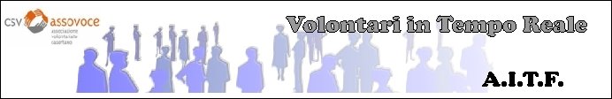 volontari in tempo reale aitf